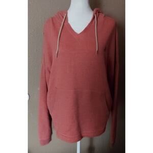 Womens Burton Hoodie Size Large Orange/Pink